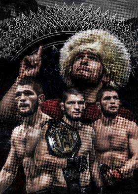 Khabib Nurmagomedov UFC Poster