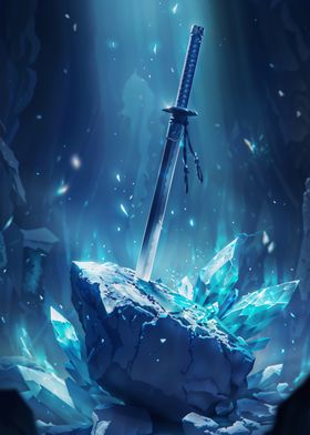 Sword Beneath the Crystal