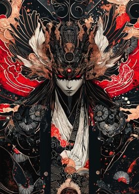 Japanese Demon Art Print