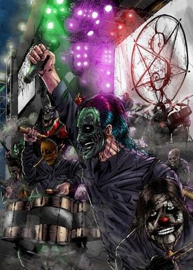 Slipknot Concert Illustrat