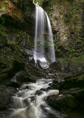 Melincourt waterfall