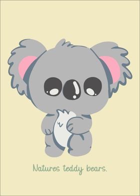 Cute Koala Bear Quote