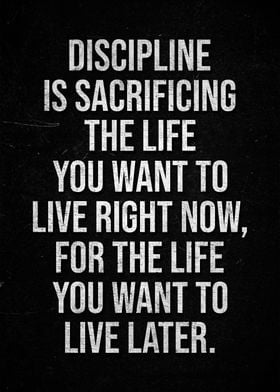 Discipline Quote