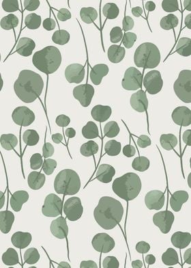 Eucalyptus Leaf Pattern