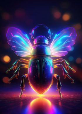 Neon Beetle