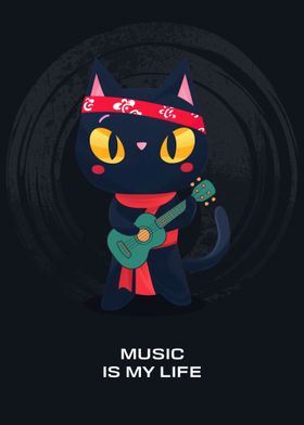 Cool Cat Musician