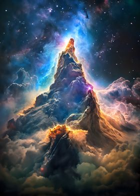 Cosmic Mountain Peak