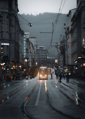 Tram Graz Annenstraße