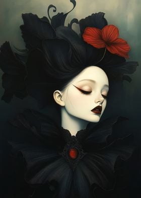 Dark Beauty Portrait