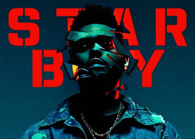 The Weeknd Starboy Poster