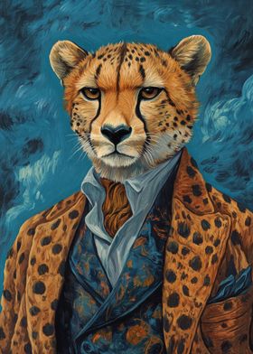 Cheetah in Suit