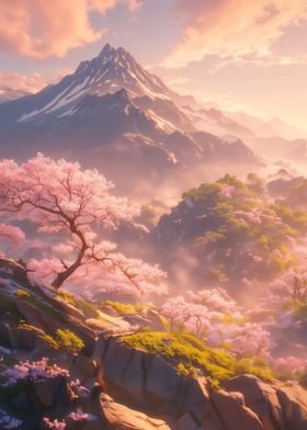 Cherry Blossom Mountain