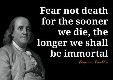 Benjamin Franklin Quote