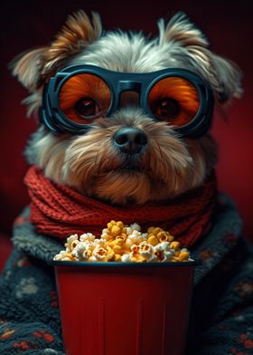 Dog Movie Night