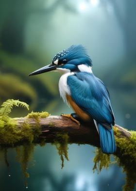 Blue Kingfisher