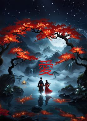 Chinese love in the Moonlight