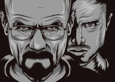 Walter White & Jesse Pinkman