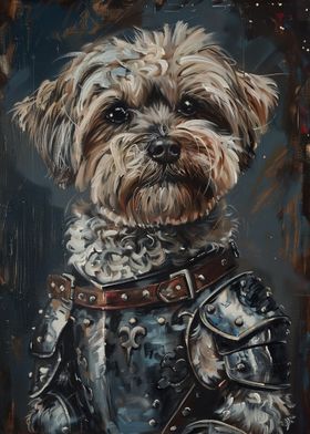 Havanese Dog in Armor