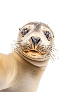 A Seal Taking a Selfie