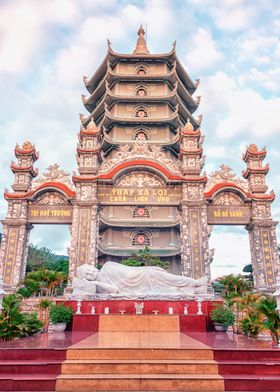 Buddhist Pagoda in Vietnam