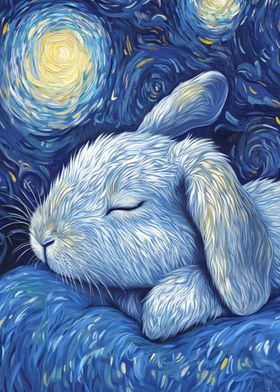 Starry Night Bunny