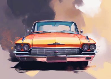 Classic Car Illustration