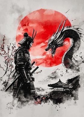 Samurai and Dragon