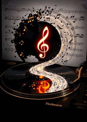 Music Vinyl Art