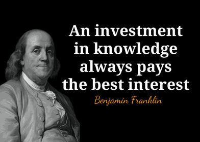 Benjamin Franklin Quote