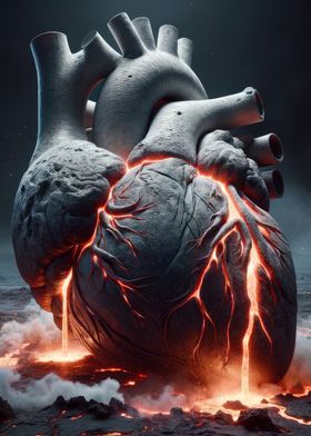 Anatomical Heart Volcano