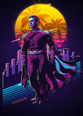 The Boys Homelander Retro Art