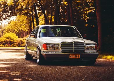 Silver Mercedes-Benz Sedan