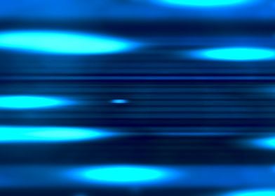 Abstract Blue Light Streaks