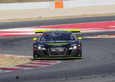 Audi R8 Race Car on Track