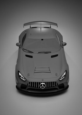 Mercedes-Benz AMG GT4 - Top Front View