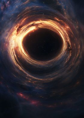 Black Hole in Space