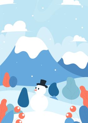 Winter Wonderland Snowman