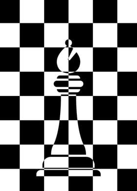 Chess Bishop Silhouette