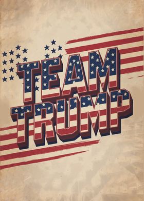 Team Trump Poster