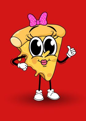 Pizza Slice Character