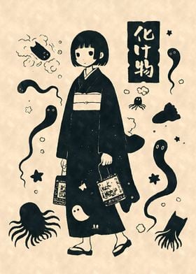 Yokai Bakemono Girl