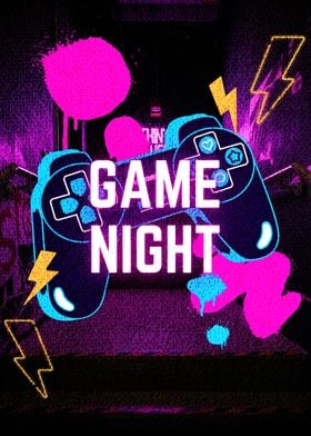 Game Night Poster