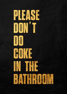 Bathroom Sign