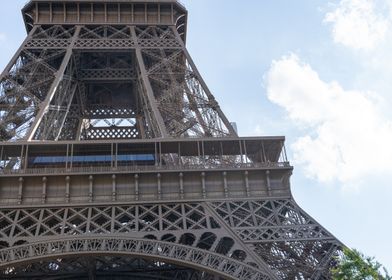 Eiffel Tower Close-Up