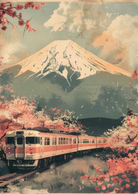 Mount Fuji Train Journey