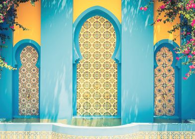 Moroccan Archway Fountain