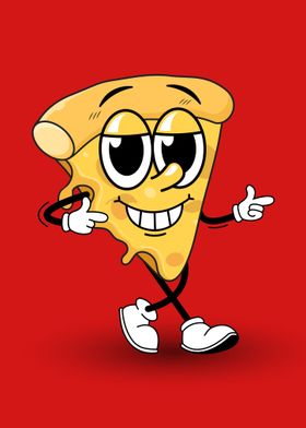 Pizza Slice Cartoon