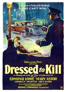 Dressed to Kill Movie Poster