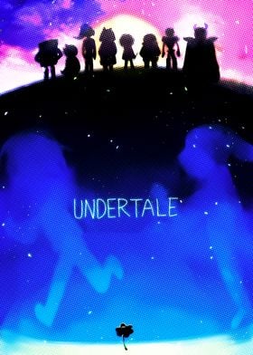 Undertale Characters Silhouette