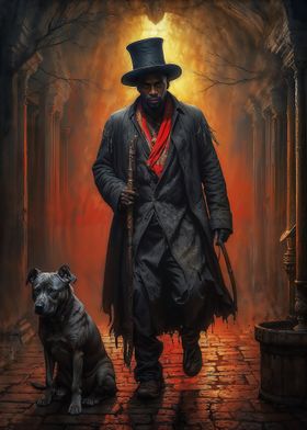 Papa Legba and His Dog